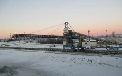 TAKRAF Stacker for Iron Ore 3,000 t/h Russia