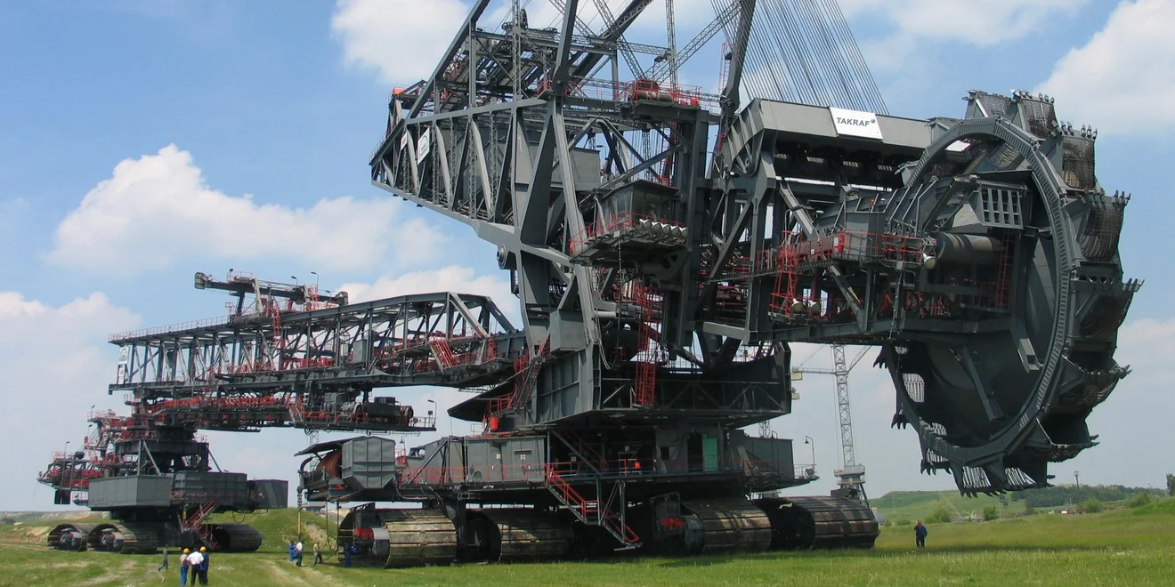 TAKRAF Bucket-Wheel Excavator SRs 4000.