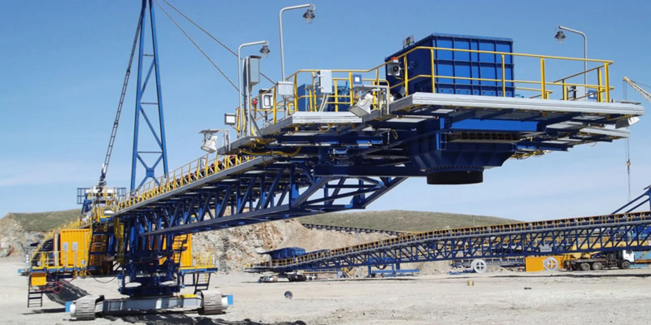 TAKRAF Mobile Conveyor Bridge in Kazakhstan