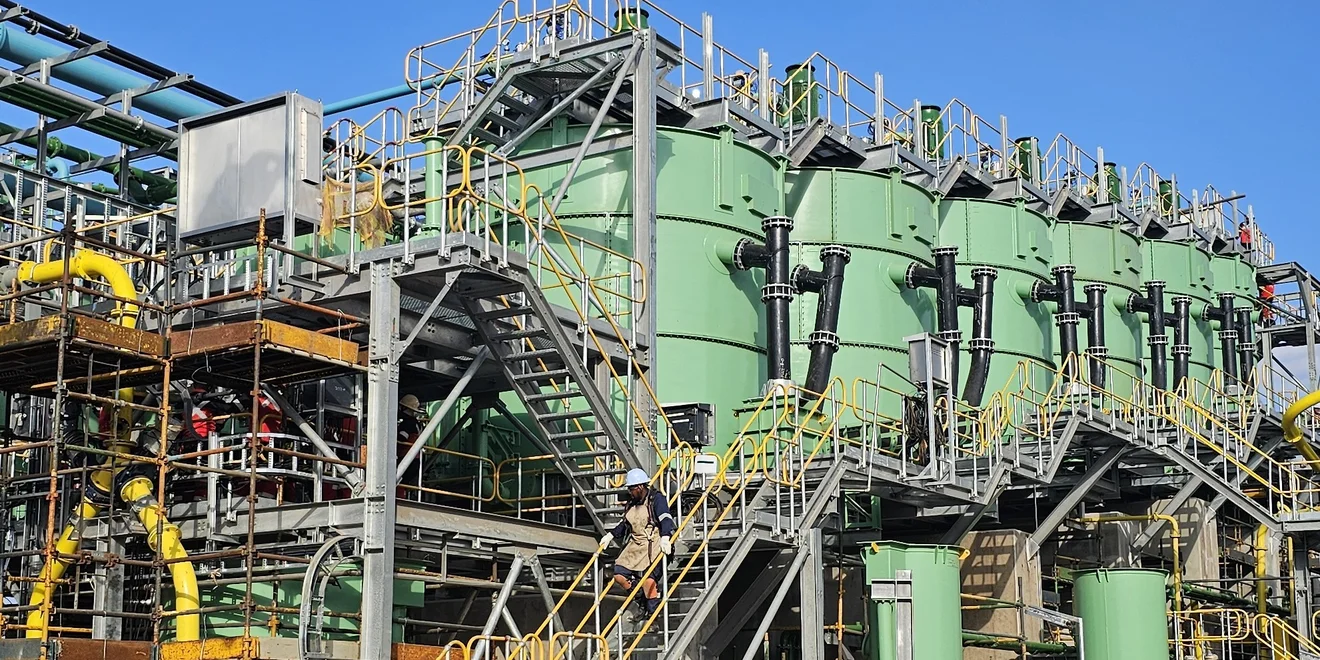DELKOR BQR Flotation Cells at a platinum mine in South Africa