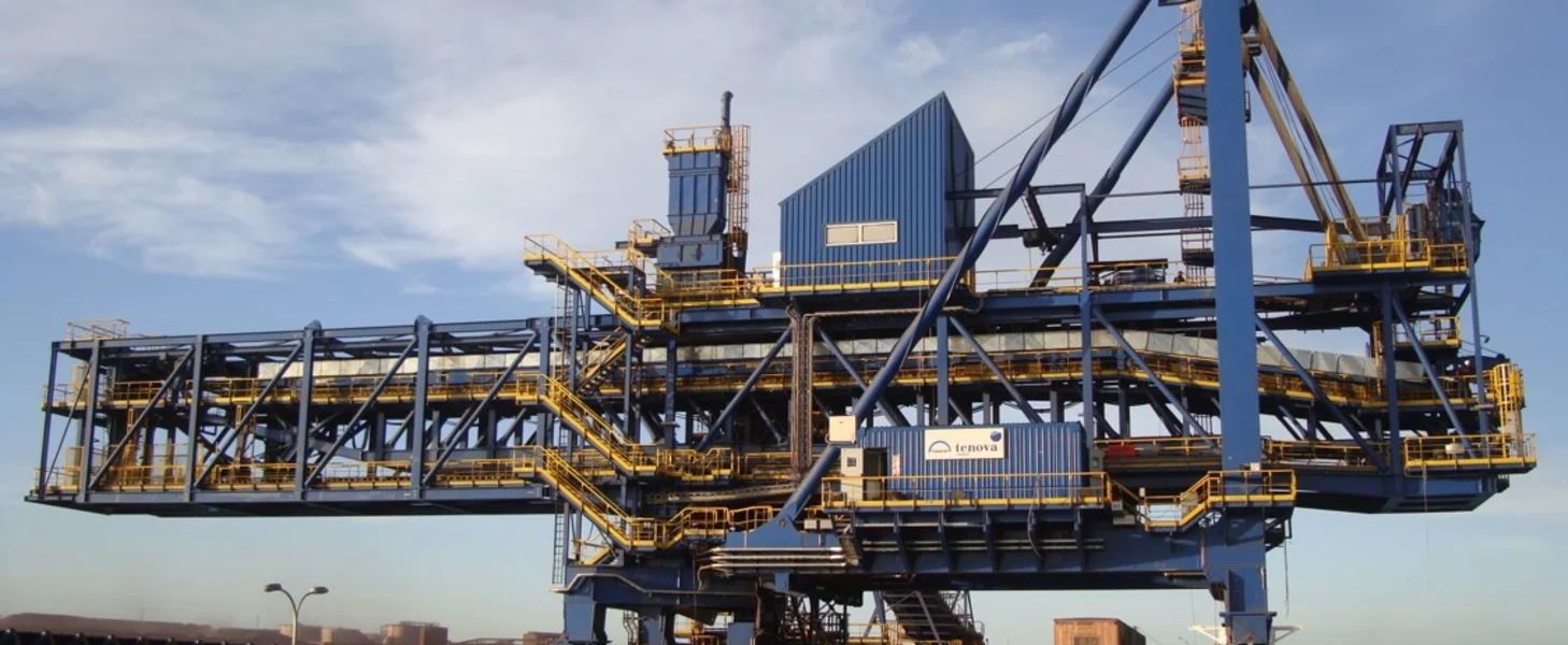 TAKRAF Ship Loader in Mauritania.