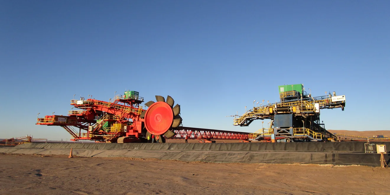 TAKRAF Leach Pad System in Chile