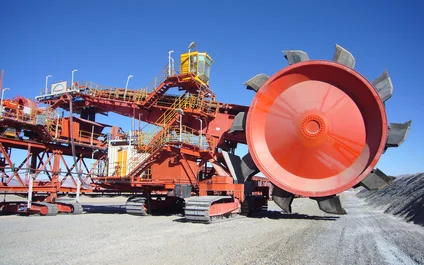 TAKRAF Reclaimer in Chile