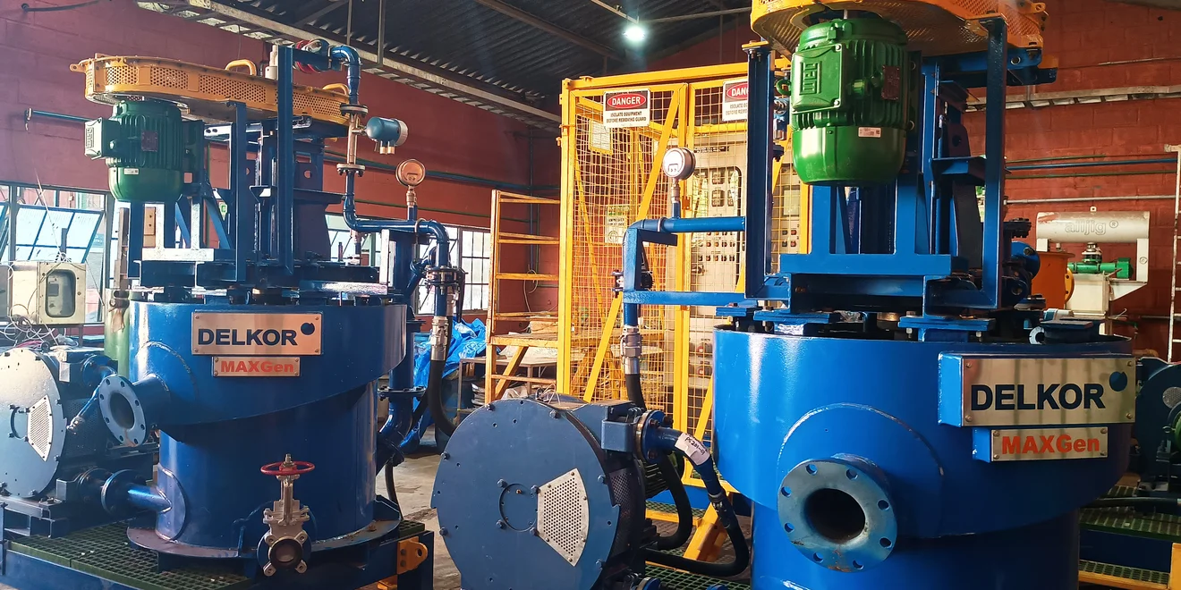 DELKOR BQR Flotation Cells with MAXGen