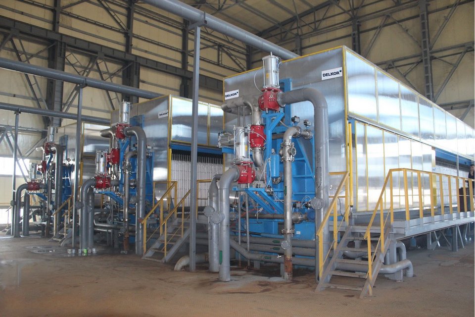 DELKOR Overhead filter presses FBR