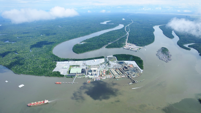 Picture of PTFI’s existing copper concentrate export facilities. (Source: PTFI Website)