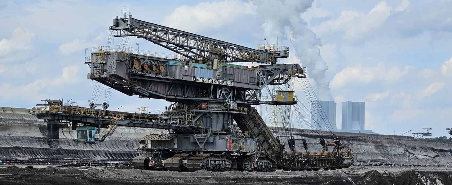 TAKRAF Bucket-Chain Excavator for overburden in Germany.