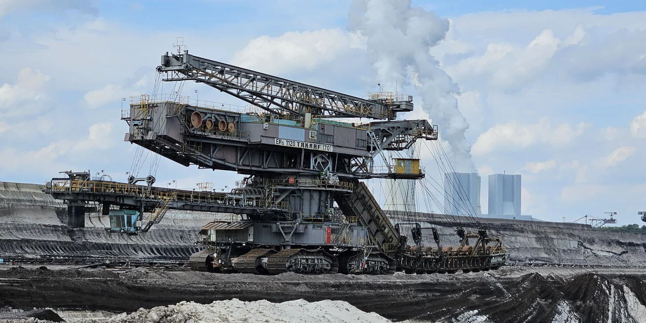 TAKRAF Bucket-Chain Excavator for overburden in Germany.
