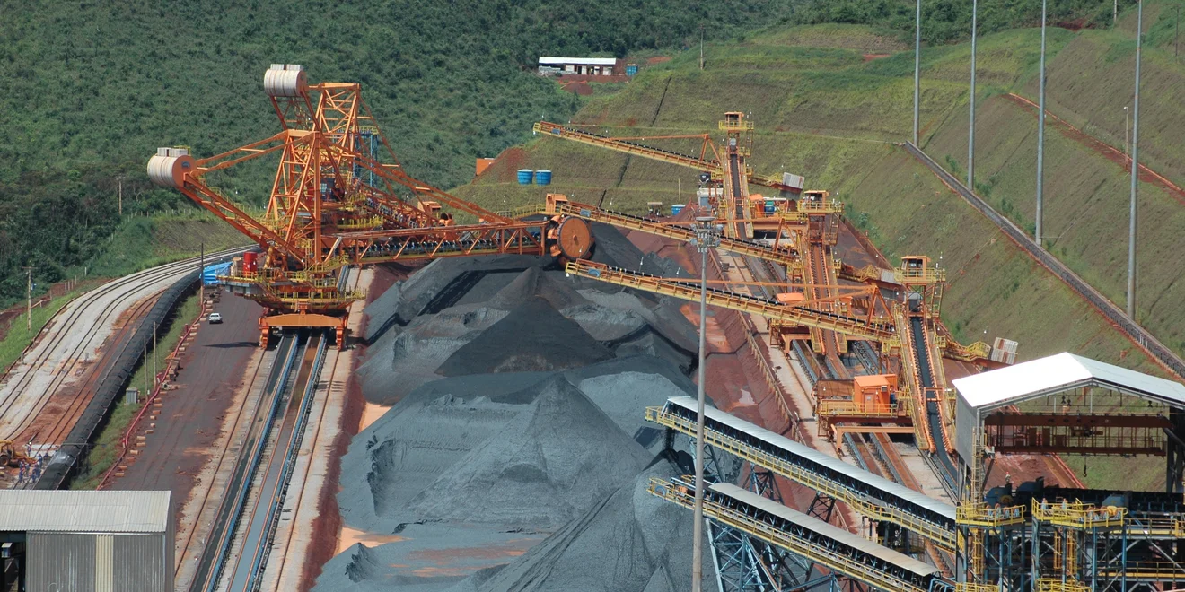 TAKRAF Iron Ore Stockyard System in Brazil