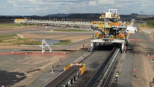A lineup of advanced stackers designed for coal handling in Australia