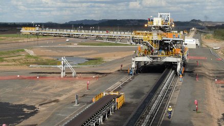 A lineup of advanced stackers designed for coal handling in Australia