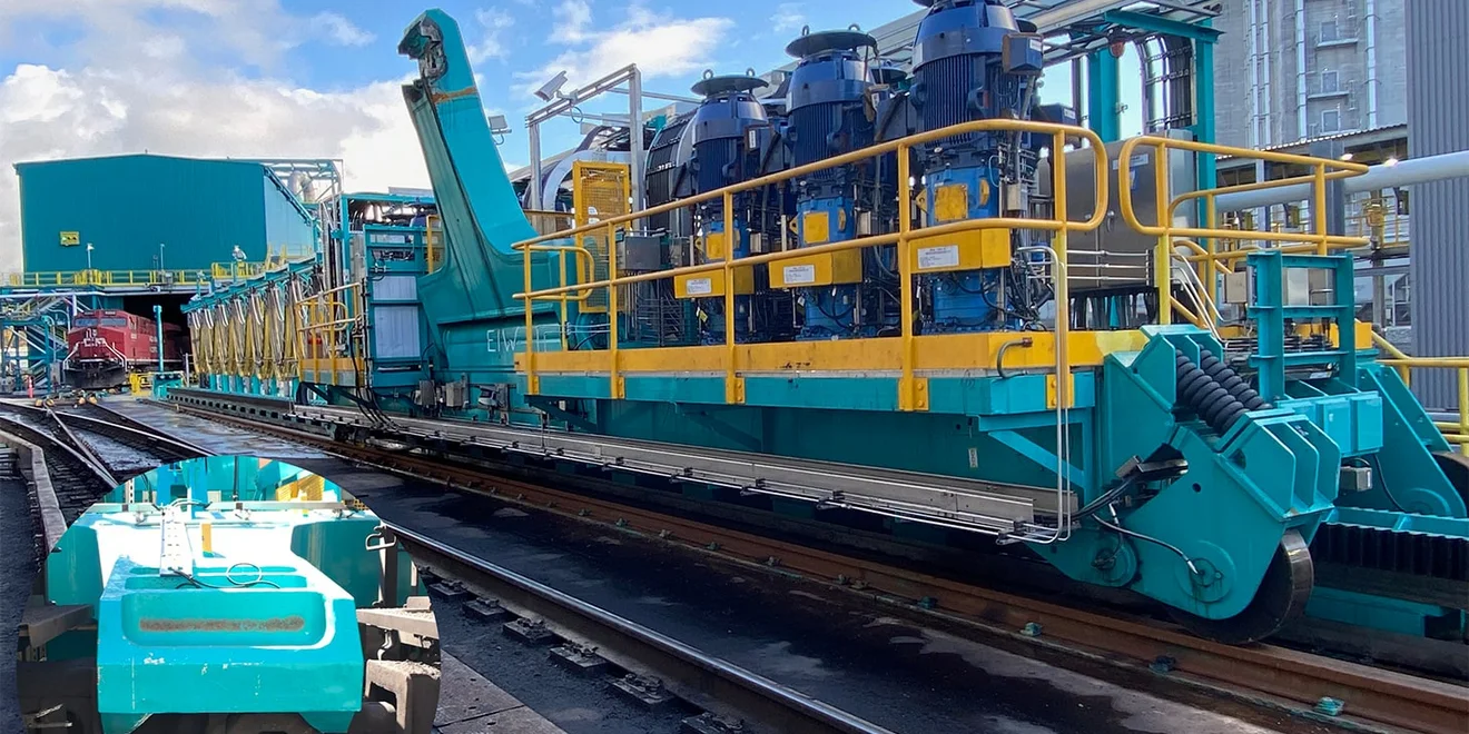 Train indexer. Train indexer.