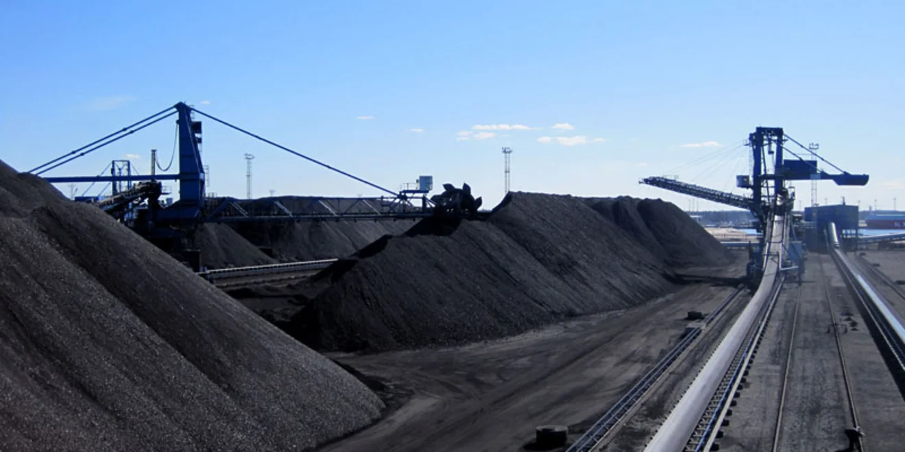 Complete in-plant conveyor system for stockyards at Ust Luga port