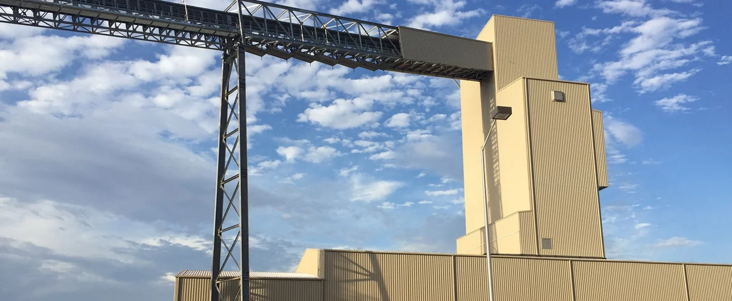 Load out station in the USA.