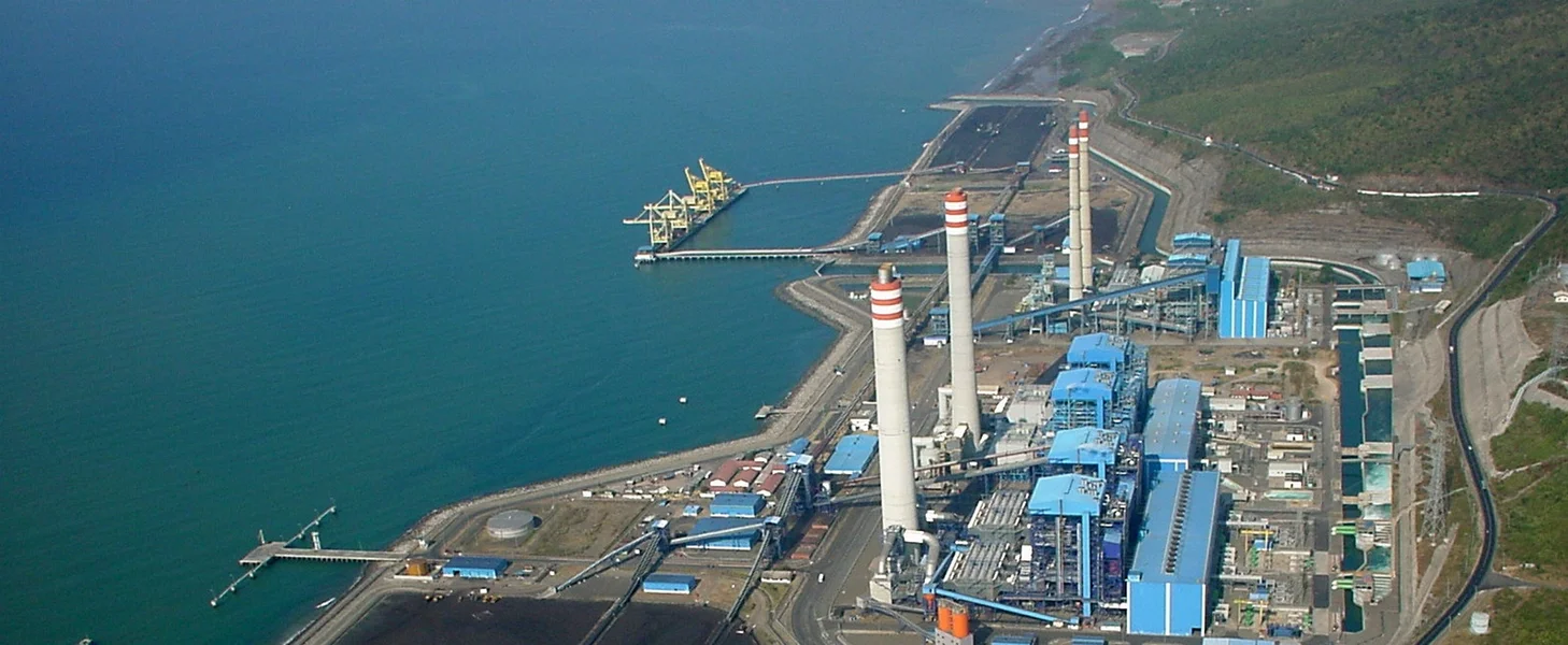 Coal fired thermal power plant incorporating TAKRAF Grab type Ship Unloaders, Stacker/Reclaimer, Conveyor system and auxiliary equipment.