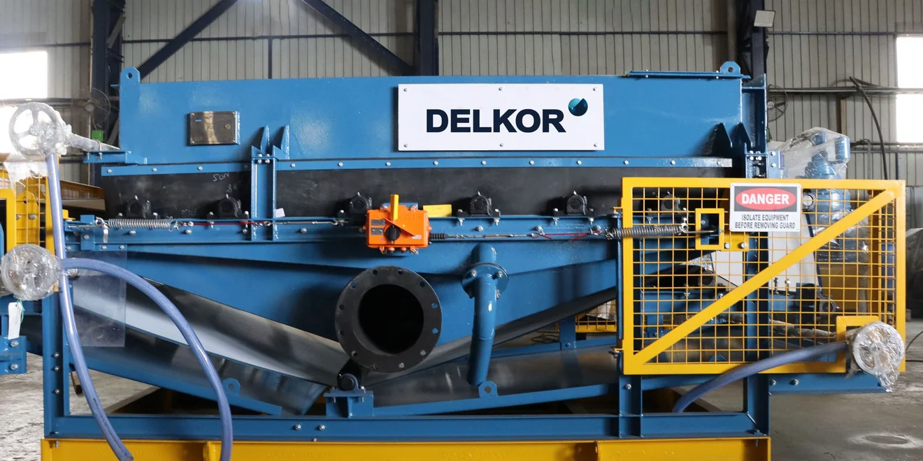 DELKOR Belt Linear Screen (BLS) for copper in Africa
