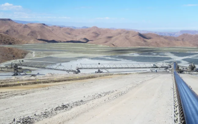 TAKRAF Stacking System for a permanent leach pad