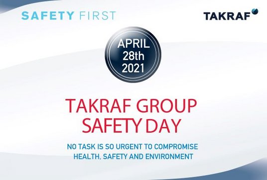 Safety day at TAKRAF Group