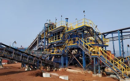 Two 100 t/h APIC jigs (coarse and fines) for iron ore beneficiation