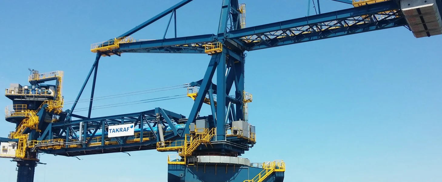  TAKRAF Ship Loader in Brazil.