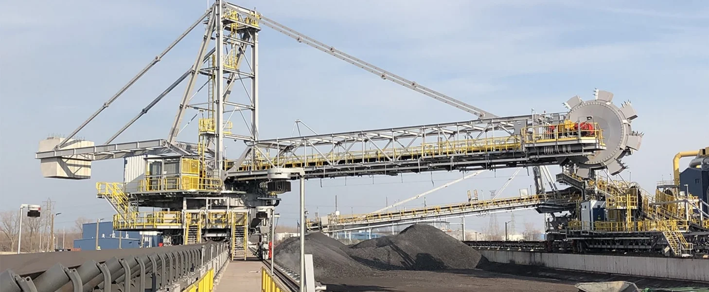 TAKRAF Bucket-Wheel Reclaimer in North America.