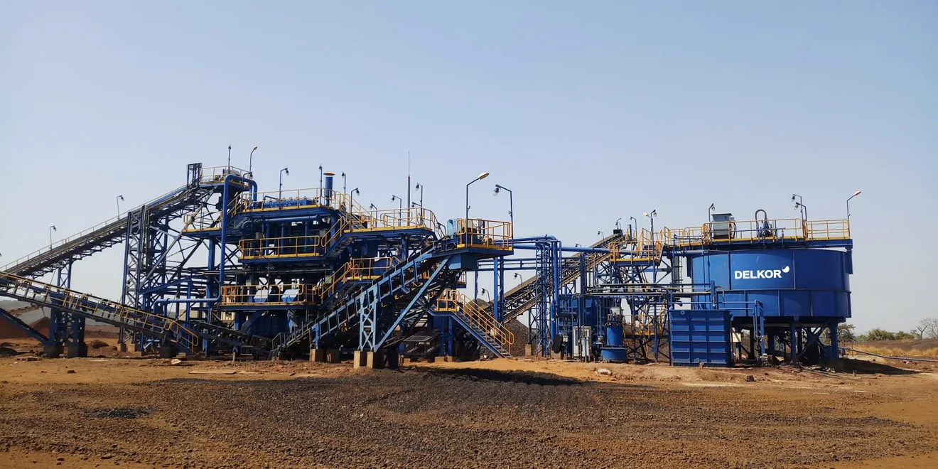 Modular APIC jigging plant for manganese