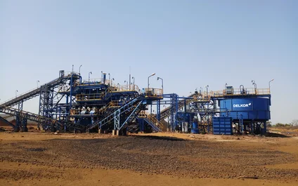 70 t/h modular APIC JIG system for manganese ore beneficiation