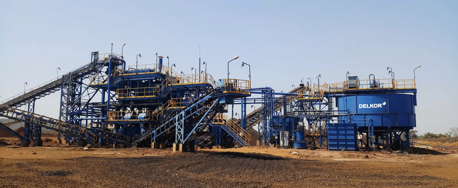 Modular APIC jigging plant for manganese DELKOR APIC jigging plant for manganese with modular bolted design in Ivory Coast