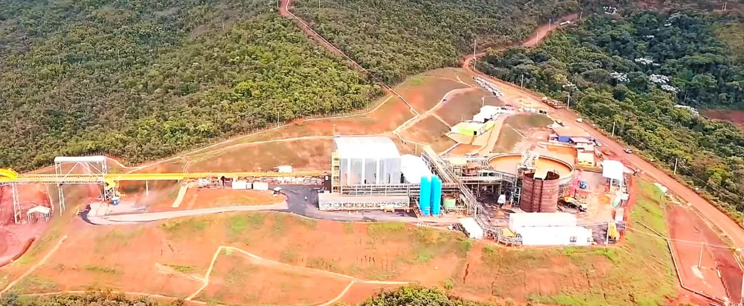 surrounded by countryside, there is a facility for Dry Stack Tailings