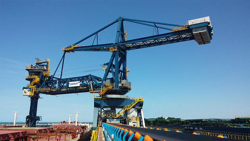 Continuous Ship Unloader in Brazil