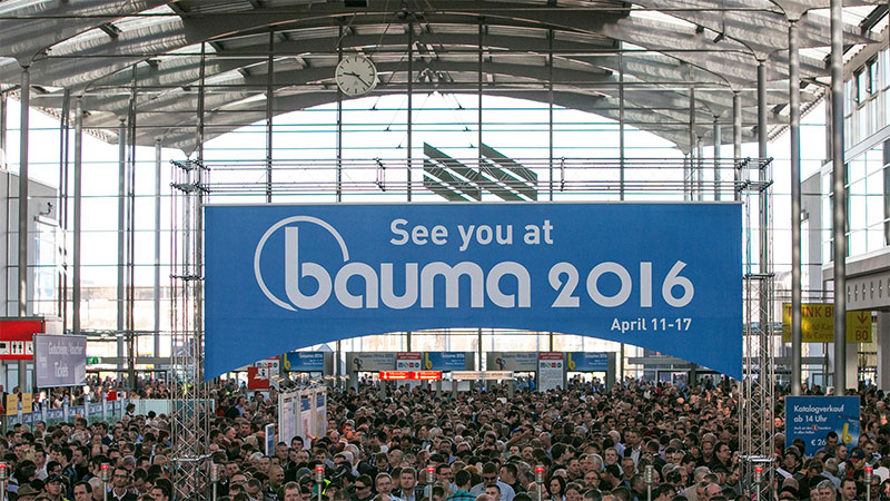 BAUMA 2016 in Munich