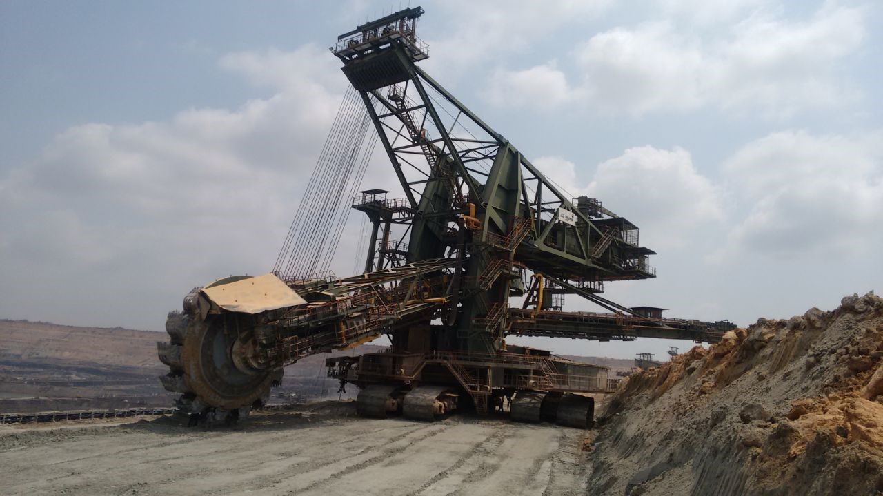 TAKRAF bucket-wheel excavator