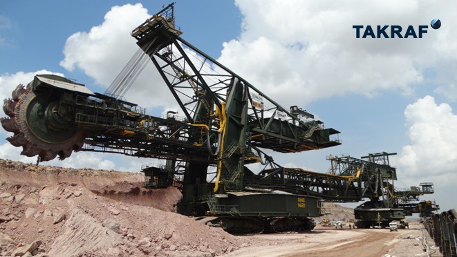 1400-liter Bucket-Wheel Excavator